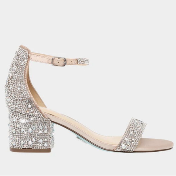 NWT Betsey Johnson Mari Champagne Size 6.5 - Picture 2 of 12